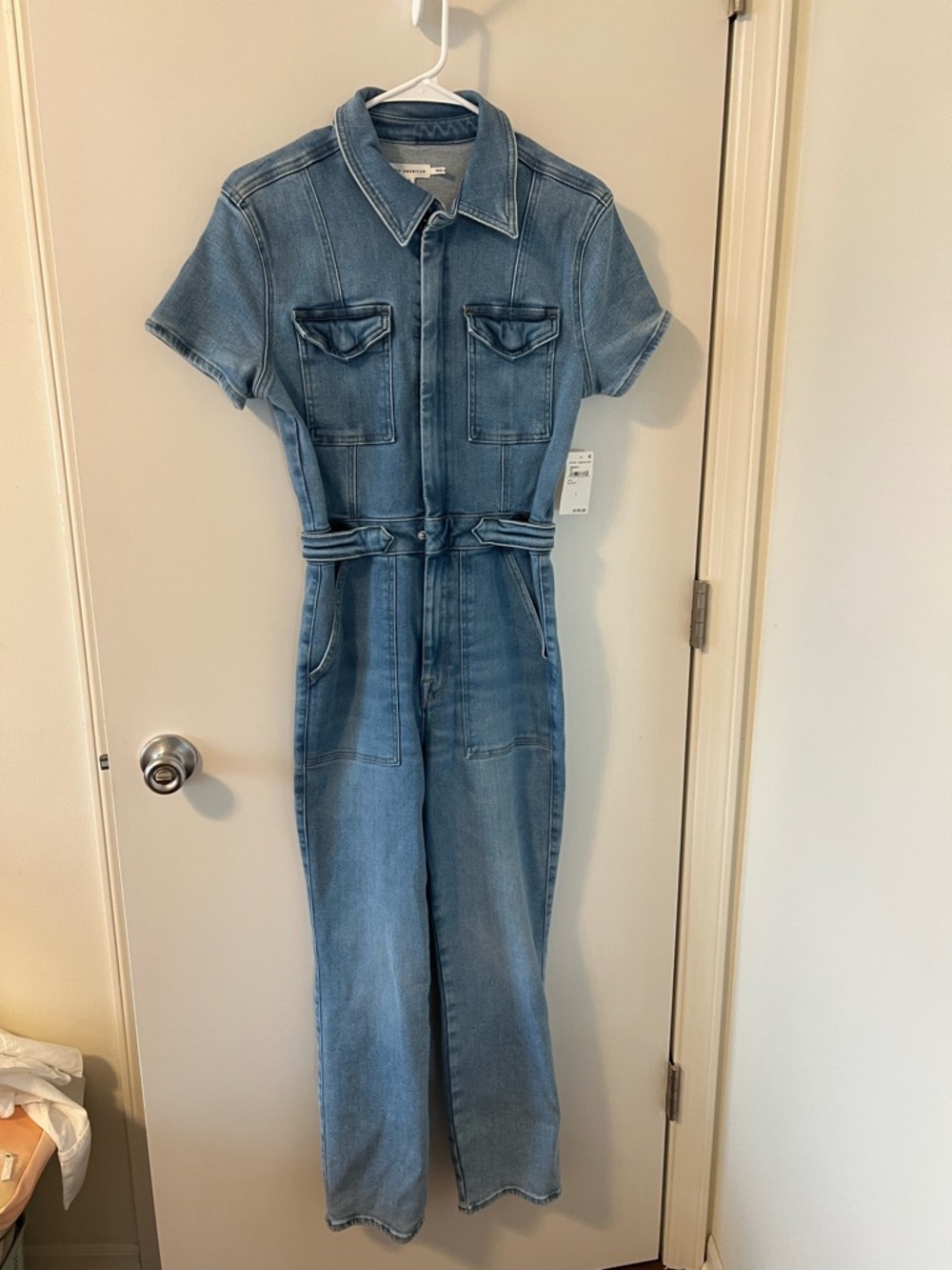 Good American Jean Jumpsuit